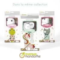 Kit Créatif Enfant - Doudou en coton Imprimé à Peindre - SIMONE LA LICORNE