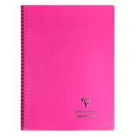 Cahier protège-cahier Koverbook Piqué Polypro A4 160 P Seyes Coloris Aléatoire