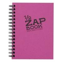 1/2 Zap Book spiralé 80 Feuilles 10,5x14,8 cm 80g