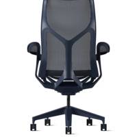 Fauteuil COSM haut dossier nightfall Herman MILLER avec accoudoirs Leaf (feuille)