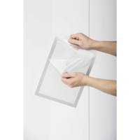 Sachet 2 Cadres DURAFRAME SUN A4 Vitrostatique Argent métallisé