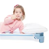 Couchette ÉVOLUTION toile pieds plastique - L131xP55xH11 cm - Bleu - Mobidecor