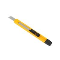 Cutter Slim 13 lames 9mm ESSSENTIAL 12,5cm Noir Jaune