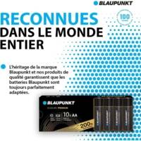 Piles AA alcalines PREMIUM, paquet de 10