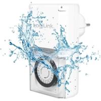Lot de 2 minuteurs mécaniques IP44 Extérieur Blanc