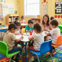 Chaise CLARA classe maternelle empilable – ArtProg