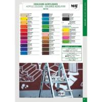 Pot 500ml Peinture Acrylique MAT pub BLANC PERM - PÉBÉO