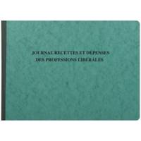 Piqûre 27x38cm Journal Recettes Dépenses Professions libérales 80 pages Aléatoire