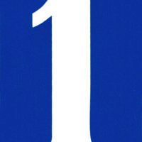 Numéro rue 7 PVC adhésif - Gedimat - CHAPUIS