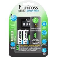 Chargeur LCD ULTRA RAPIDE  Pour 1 à 4 Piles Ni-MH 1.2V AA AAA