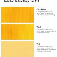 Peinture Acrylique System 3 - 500ml - Jaune de Cadmium foncé (imit) - DALER ROWNEY