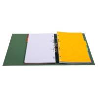 Classeur à levier PVC A4 dos de 50mm. - Vert foncé