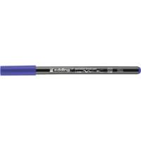 Feutre Porcelaine 4200 Bleu Pointe Pinceau 1-4 mm - EDDING