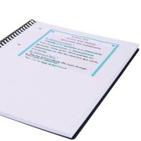 Cahier ACTIVEBOOK PP Intercalaire 160 pages 90g A4+ Lignée 7mm Coloris Aléatoire - OXFORD