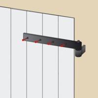 Boulon TRCC noir D7 70mm - Gedimat - AFBAT