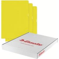 Boîte de 100 pochettes-coin Copy Safe en polypropylène 11/100e Jaune