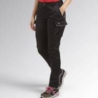 Pantalon de travail femme cargo ATHENA noir - Gedimat - DIADORA SPA