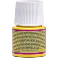 Flacon 45ml peinture acrylique Déco Mat JAUNE SOLEIL - PÉBÉO