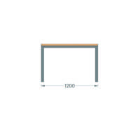 Table haute extérieur - Husson