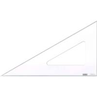 Equerre Plexiglas antitache 3mm non graduée 60°  n° 7060 A (70cm )