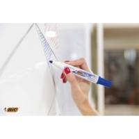 Etui de 4 Marqueurs tableau blanc effaçable 1701 ECOLUTIONS Pointe Ogive Large N/B/R/V - BIC