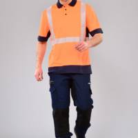 Polo MC Haute Visibilité Visio Maille - DMD France