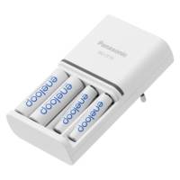Eneloop Chargeur Smart Plus Ni-MH AA/AAA avec 4 Piles AA 2000mAh