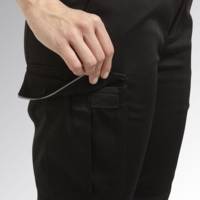 Pantalon de travail femme cargo ATHENA noir - Gedimat - DIADORA SPA