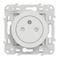 Prise de courant 2P+T ODACE anthracite affleurante - Gedimat - SCHNEIDER ELECTRIC