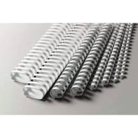 Lot de 50 CombBind Peignes de reliure blanc 51 mm
