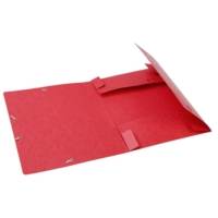 Boite de classement Cartobox Dos 60mm Carte lustrée - A4 - Rouge