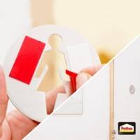 Pochette 10 pastilles adhésives ULTRA FORT 20x40 mm Ni Clou Ni Vis