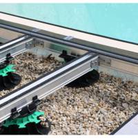 Equerre d'assemblage horizontale PROFILDECK pour structure de terrasse aluminium - Gedimat - JOUPLAST