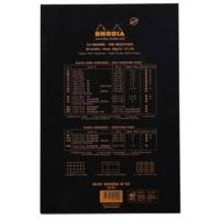 Bloc noir n°20 21x31,8cm 80 feuilles agrafées 80g 4 trous seyès