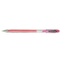 Roller encre gel Signo UM120 pointe moyenne 0,7mm rose - Uni-Ball