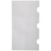Recharge pour Organiseur porte-cartes de crédit Transparent - FILOFAX