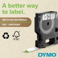 Cassette Ruban D1 24 mm x 7,0 m Noir sur blanc - DYMO