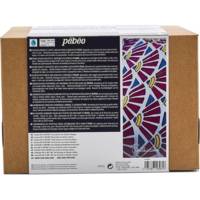 Coffret Collection Peinture Textile Setacolor N°1 10 x45ml + accessoires - PÉBÉO
