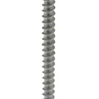 Vis de couverture tête fraisée bombée avec rondelle EPDM ø20 inox A2 RAL 7016 4,5 x 100 mm - Gedimat - NORAIL