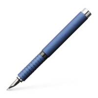 Stylo plume Essentio Aluminium Bleu fine