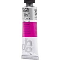Tube 37 ml Peinture Artist Acrylics Extra fine ROSE QUINACRI - PÉBÉO