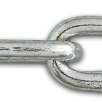 Chaîne soudée maille courte acier zingué D5mm charge de travail 165kg - Gedimat - CHAPUIS