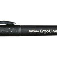 Stylo-bille "ERG-4400" Pointe bille céramique fine de 0,4 mm Rouge - ARTLINE