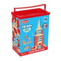 Jeux de Construction-Tecap Baril de Planchettes Architect - 120 Pieces - JEUJURA