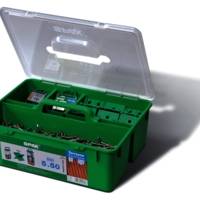 Kit pour terrasse bois exotique GREEN BOX inox A2 - Gedimat - SPAX