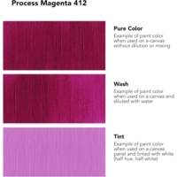 Flacon 500ml Peinture System3 Acrylique Magenta primaire - DALER ROWNEY