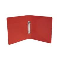 Classeur Polypro 2 anneaux 30mm Dos 40mm 17X22 cm CRYSTAL Couleur aléatoire