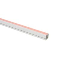 Moulure adhésive monocanal blanc 15x10mm - Gedimat - DEBFLEX