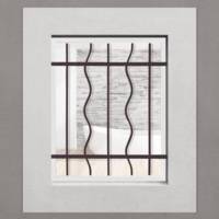 Grille de défense pour fenêtre ONDULEE - haut.45cm - Gedimat - LAHFER