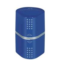 Taille-crayon Triple COLOR GRIP 2001 avec réservoir rouge ou bleu